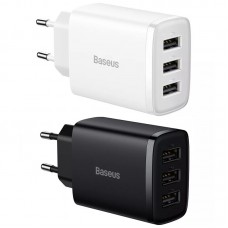 МЗП Baseus Compact 17W (3USB-A) (CCXJ02)