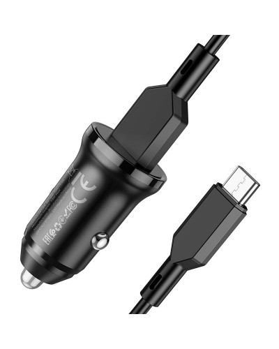 Купити АЗП Borofone BZ18 QC3.0 (1USB-A) + кабель USB to Type-C