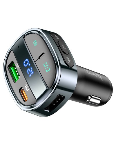 Купити АЗП FM модулятор Hoco E70 PD30W+QC3.0 (1USB-A/1C)