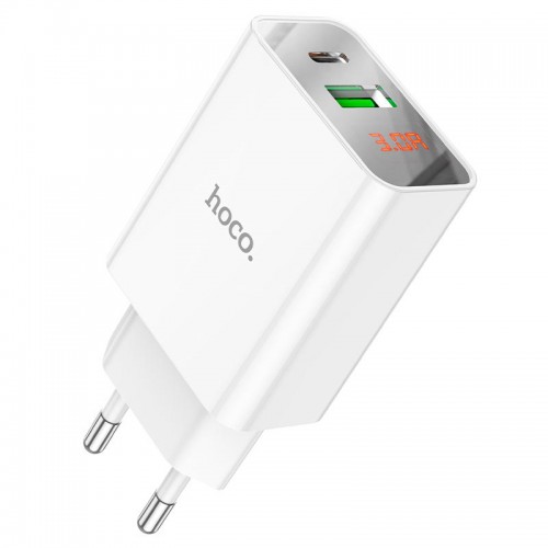 Купить СЗУ Hoco C100A with digital display PD20W+QC3.0 (1USB-A/1C) Купить СЗУ Hoco C100A with digital display PD20W+QC3.0 (1USB-A/1C)