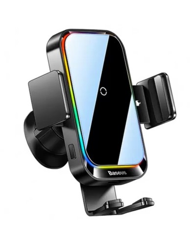 Купити Автотримач з БЗП Baseus Halo Electric Wireless Charging Car Mount 15W (SUDD000001)