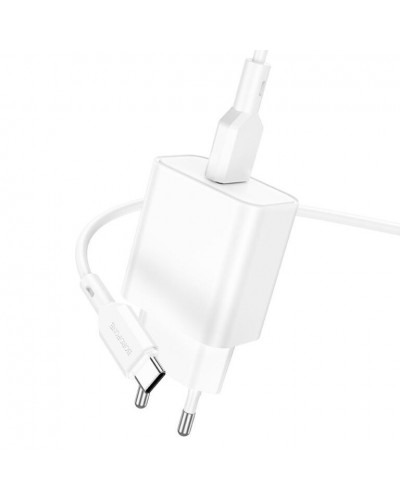 Купити МЗП Borofone BA72A Spring QC3.0 (1USB-A) + кабель USB to Type-C
