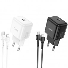 МЗП Hoco N32 Glory PD30W (1USB-C) + кабельType-C to Lightning