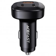 АЗУ Acefast B3 three-port metal car charger 66W (1USB-A/2C)