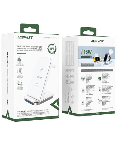 Купити БЗП Acefast E15 desktop 3-in-1