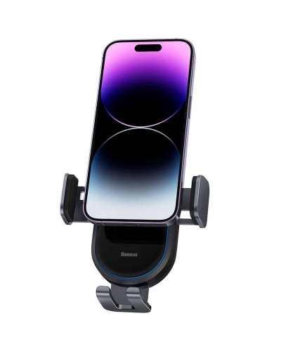 Купити Автотримач з БЗП Baseus LightChaser Wireless Charging Electric Car Mount 15W (C40355900121-00)