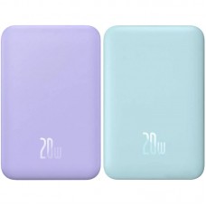 Портативное ЗУ Power Bank Baseus Magnetic Mini OS 20W c БЗУ 10000 mAh (PPCX110105)