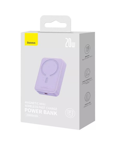 Купити Портативний ЗП Power Bank Baseus Magnetic Mini OS 20W c БЗП 10000 mAh (PPCX110105)