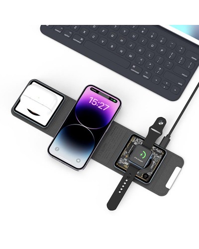 Купити БЗП WIWU Wi-W001 3 in 1 wireless charger