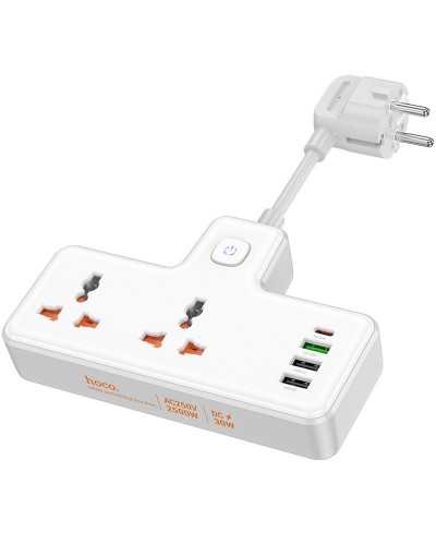 Купити МЗП Hoco AC12A Reise (PD30W/1C3A) +Socket