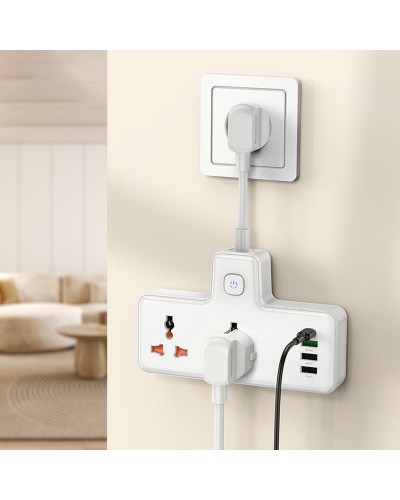 Купити МЗП Hoco AC12A Reise (PD30W/1C3A) +Socket