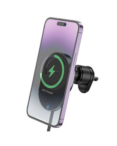 Купити Автотримач з БЗП Hoco HW12 Guardian magnetic (air outlet)