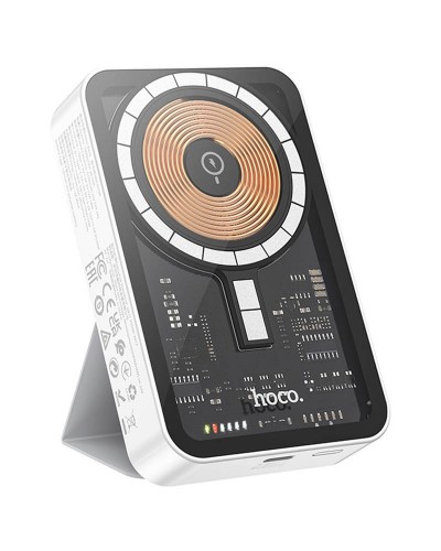 Купити Портативний ЗП Power Bank Hoco Q10A Transparent PD20W з БЗП 10000 mAh