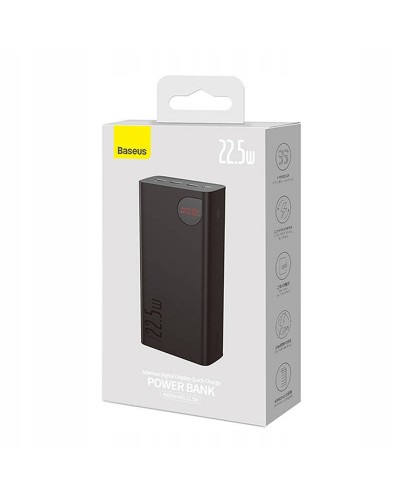 Купити Портативний ЗП Power Bank Baseus Adaman Digital Display 22.5W 40000mAh (PPAD020101)