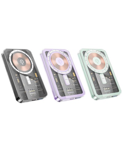 Купити Портативний ЗП Power Bank Hoco Q14 Ice Crystal PD20W з БЗП 5000 mAh