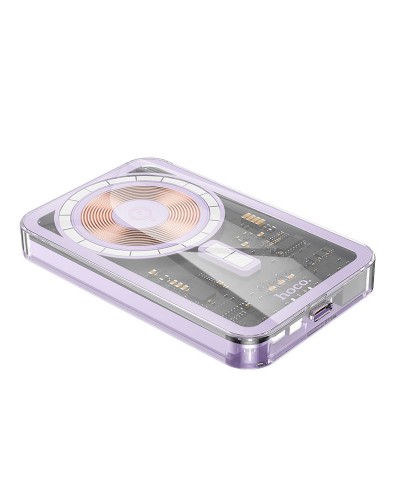 Купити Портативний ЗП Power Bank Hoco Q14 Ice Crystal PD20W з БЗП 5000 mAh