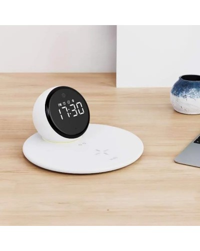 Купити БЗП WIWU Wi-W017 15W Wireless Charger+Digital Alarm+Bluetooth Speaker