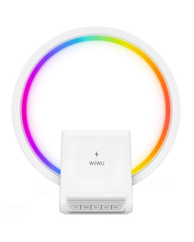 Купити БЗП WIWU Wi-W021 2 in 1 Wireless Charger+Bluetooth Speaker