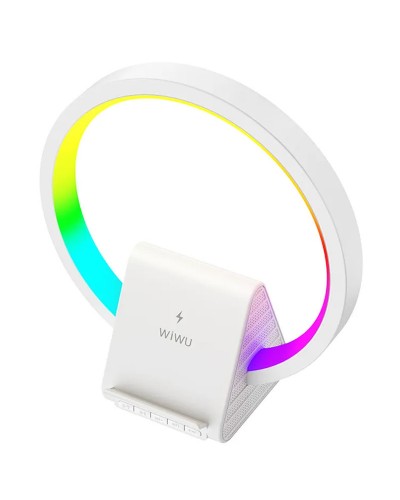 Купити БЗП WIWU Wi-W021 2 in 1 Wireless Charger+Bluetooth Speaker