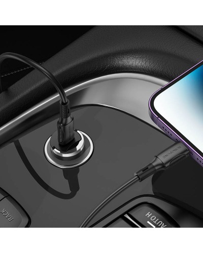 Купити АЗП Borofone BZ29 Ray PD30W (1USB-C) + кабель Type-C to Lightning