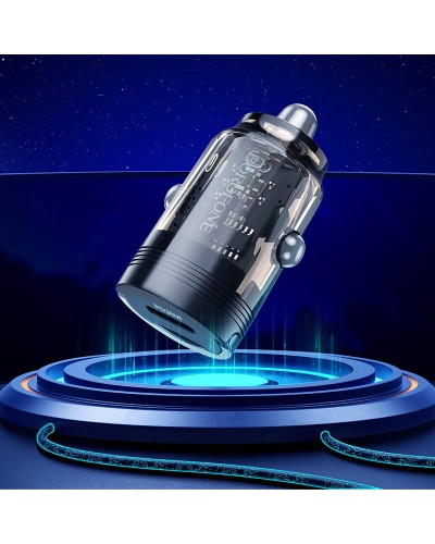 Купити АЗП Borofone BZ29 Ray PD30W (1USB-C) + кабель Type-C to Lightning