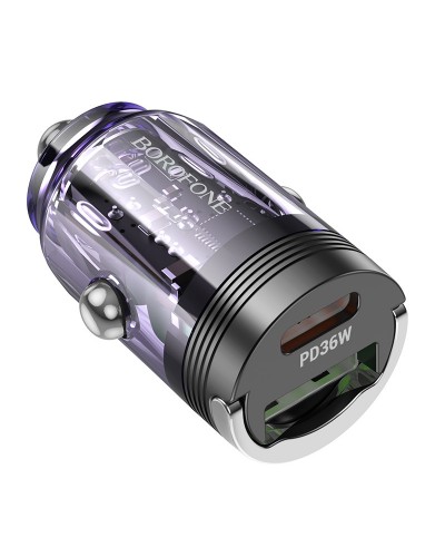 Купити АЗП Borofone BZ29A Talented PD36W+QC3.0 (1USB-A/1C)