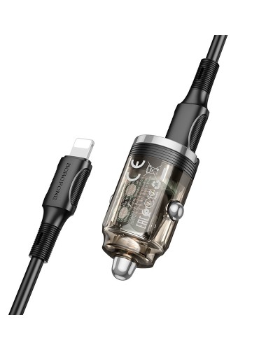 Купити АЗП Borofone BZ29A Talented PD36W+QC3.0 (1USB-A/1C) + кабель Type-C to Lightning