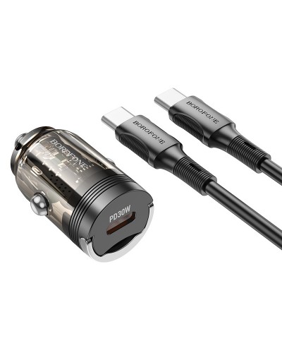 Купити АЗП Borofone BZ29 Ray PD30W (1USB-C) + кабель Type-C to Type-C