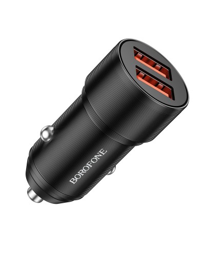 Купити АЗП Borofone BZ19 Wishdom (2USB-A)