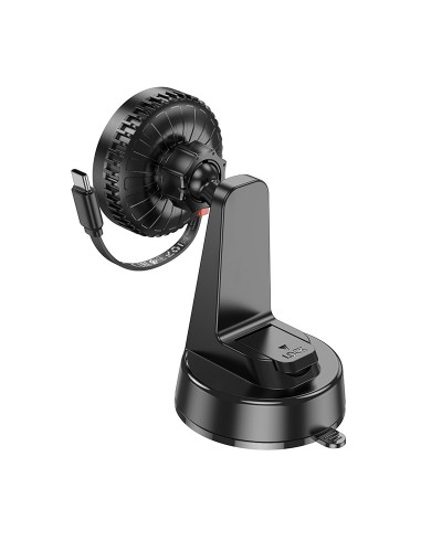 Купити Автотримач з БЗП Borofone BH208 Mona retractable (center console)