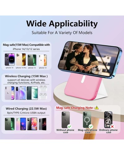 Купить Портативное ЗУ Power Bank JJT-A27-1 Gradient PD20W+QC 22.5W с БЗУ 10000 mAh