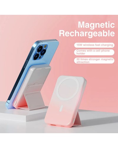 Купить Портативное ЗУ Power Bank JJT-A27-1 Gradient PD20W+QC 22.5W с БЗУ 10000 mAh
