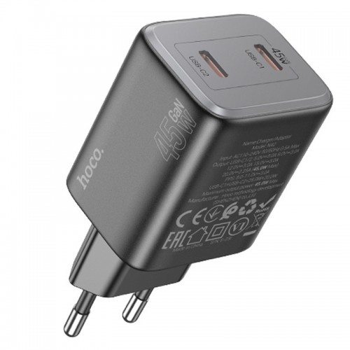 Купить СЗУ Hoco N42 Elogiado PD45W (2USB-C) Купить СЗУ Hoco N42 Elogiado PD45W (2USB-C)