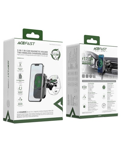 Купити Автотримач з БЗП Acefast D18 2in1 in-car