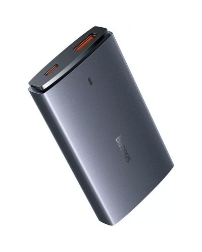 Купити МЗП Baseus GaN5 Pro Ultra-Slim QC 3.0+PD 65W (1USB-A/1C) + кабель Type-C to Type-C (CCGP15011)