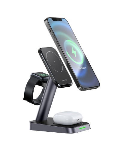 Купити БЗП Acefast E3 desktop 3-in-1 (with MagSafe)