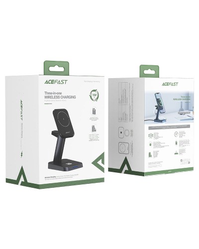 Купити БЗП Acefast E3 desktop 3-in-1 (with MagSafe)