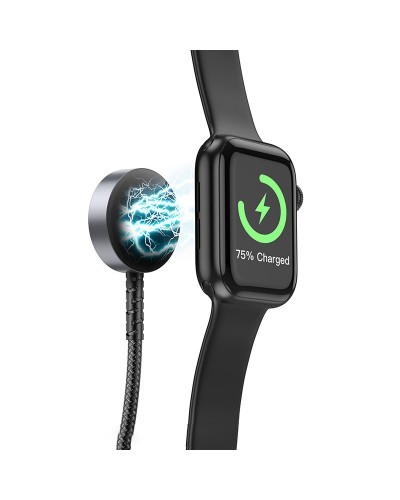 Купити БЗП Hoco CW54 2in1 for Apple Watch + Type-C / Lightning