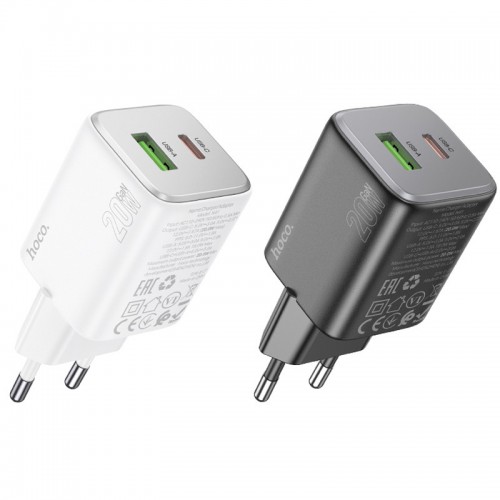 Купить СЗУ Hoco N41 Almighty PD20W+QC3.0 (1USB-A/1C)
