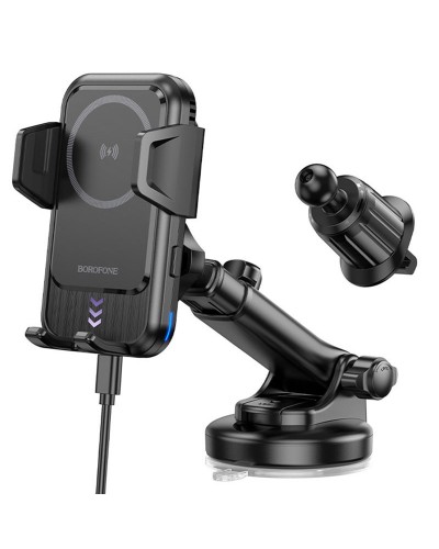 Купити Автотримач з БЗП Borofone BH217 Colby smart