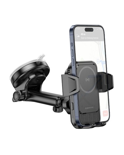 Купити Автотримач з БЗП Borofone BH217 Colby smart