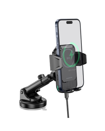 Купити Автотримач з БЗП Borofone BH217 Colby smart