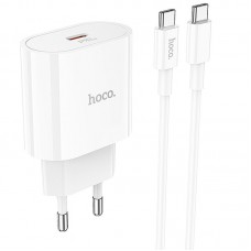 МЗП Hoco C94A Metro PD20W (1USB-C) + кабель Type-C to Type-C