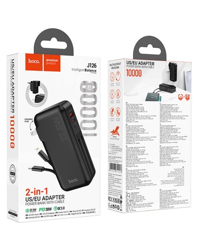 Купить Портативное ЗУ Power Bank Hoco J126 Travel 22.5W+PD20W 10000 mAh