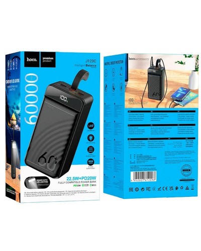 Купити Портативний ЗП Power Bank Hoco J123C Element 22.5W+PD20W 60000 mAh