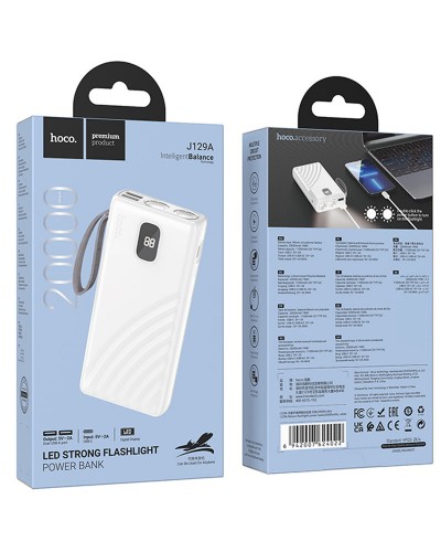 Купить Портативное ЗУ Power Bank Hoco J129A Nature flashlight 20000 mAh