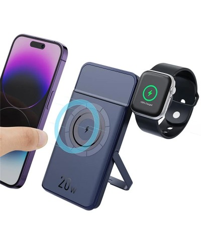 Купить Портативное ЗУ Power Bank JJT-MP01 2in1 20W с БЗУ+iWatch 10000 mAh