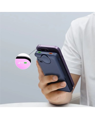 Купить Портативное ЗУ Power Bank JJT-MP01 2in1 20W с БЗУ+iWatch 10000 mAh