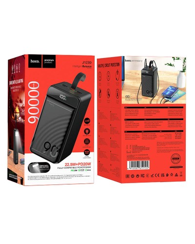 Купити Уцінка Портативний ЗП Power Bank Hoco J123D Element 22.5W+PD20W 90000 mAh