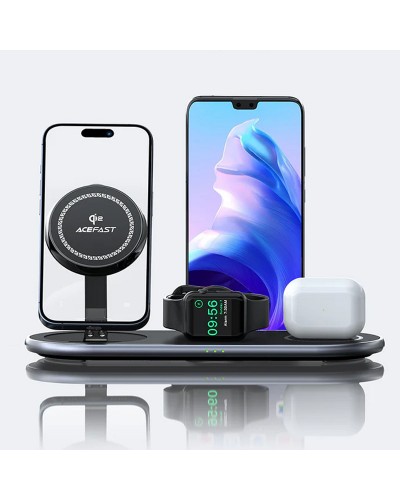 Купити БЗП Acefast E19 Qi2 desktop 3-in-1